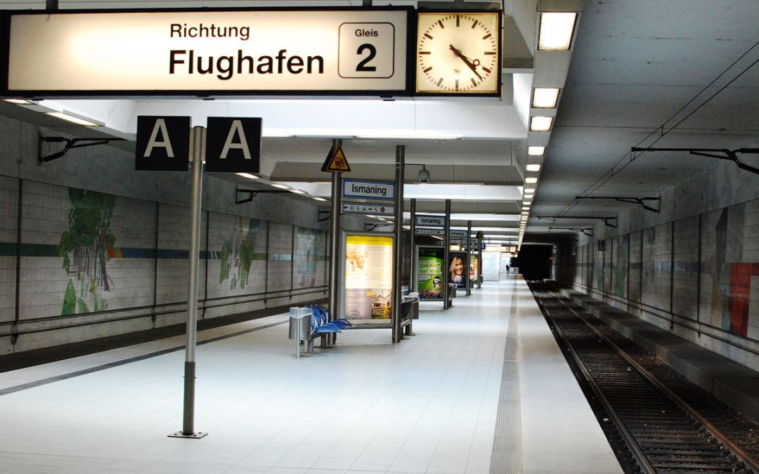 S-Bahn Stationen München Ismaning und Flughafen